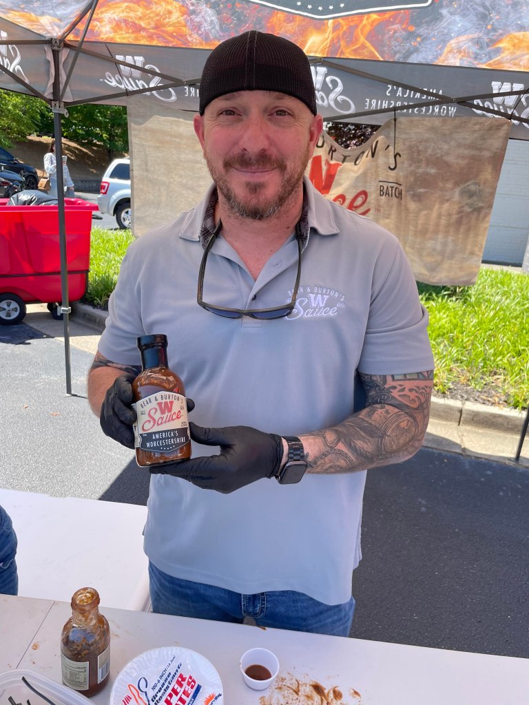 Bear and Burton's W Sauce at Fire Show 2022
