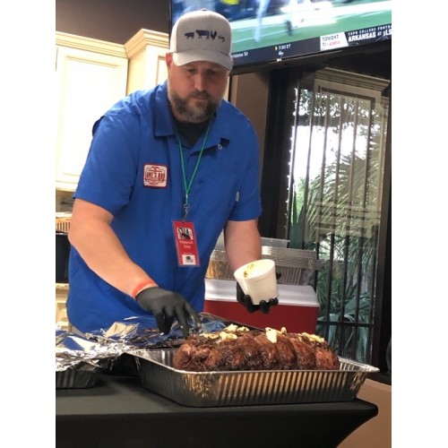 Ryan Lane owner of Lane's BBQ
