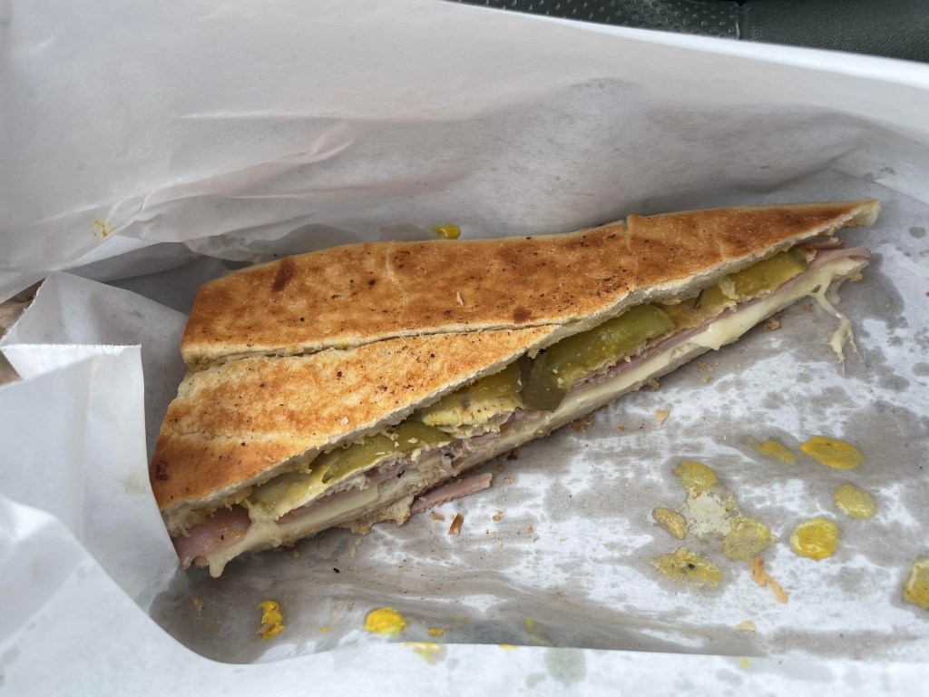 Delicious Cuban sandwich